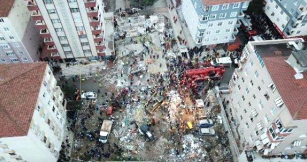 Kartal'daki binanın çökme nedeni