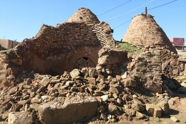 Harran'ın konik kubbeli evlerine bakım