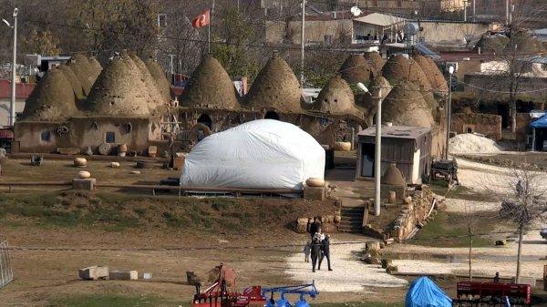 Harran'ın konik kubbeli evlerine bakım
