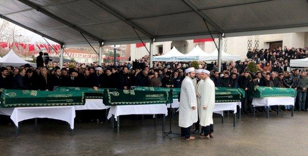 Kartal'daki binada ölen Alemdar ailesine veda