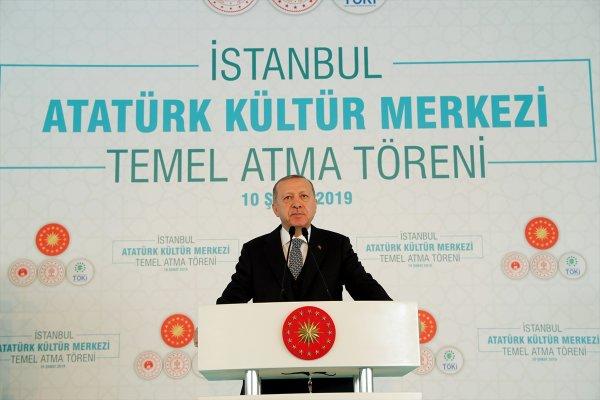 Yeni AKM'nin temeli atıldı