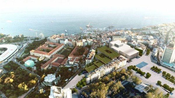 Yeni AKM'nin temeli atıldı