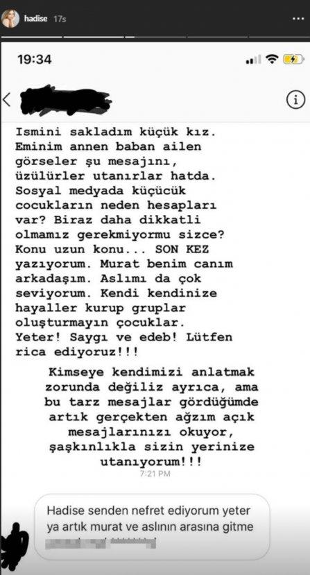 Hadise: Sizin yerinize ben utanıyorum