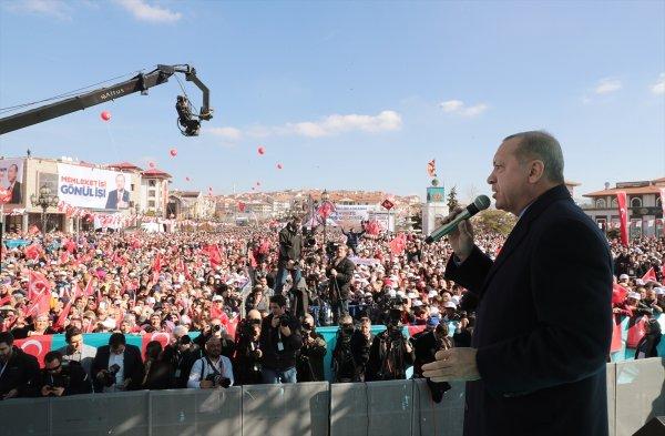 Ankara'da Recep Tayyip Erdoğan coşkusu
