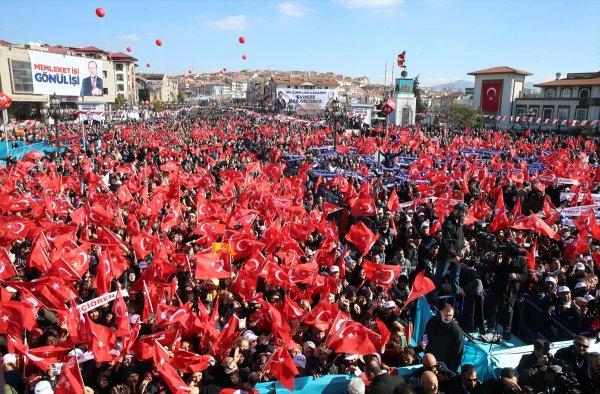 Ankara'da Recep Tayyip Erdoğan coşkusu