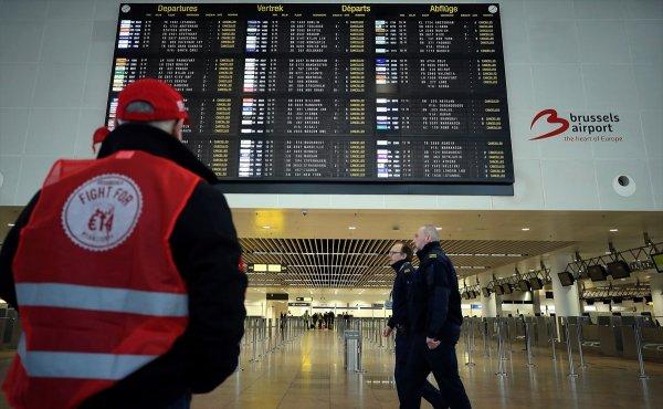 Belçika'da grev zamanı