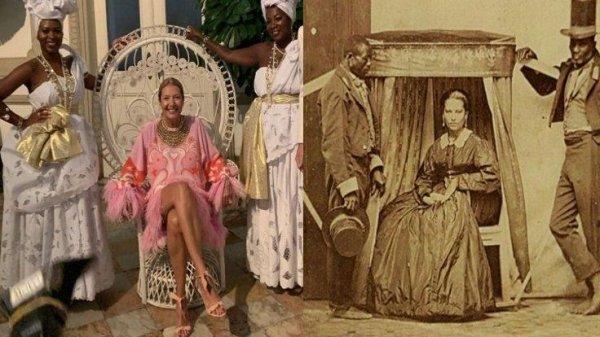 Amerikan Vogue editöründen ırkçı poz