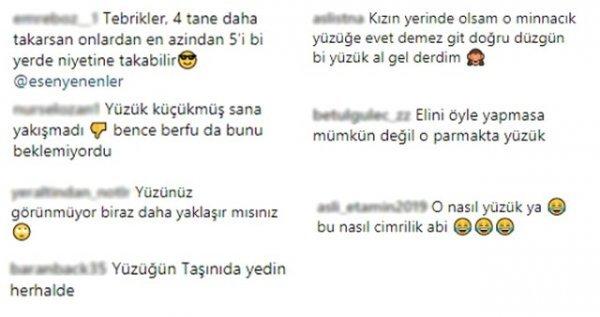 Eser Yenenler'den tektaş göndermesi