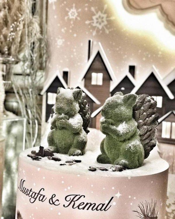 Sinem Öztürk ikizleri için parti verdi