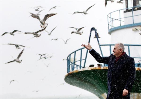 Binali Yıldırım, Sarıyer'de