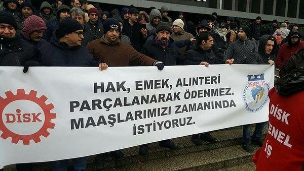 Şişli'de sokaklar çöple doldu