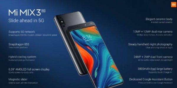 xiaomi mi mix3