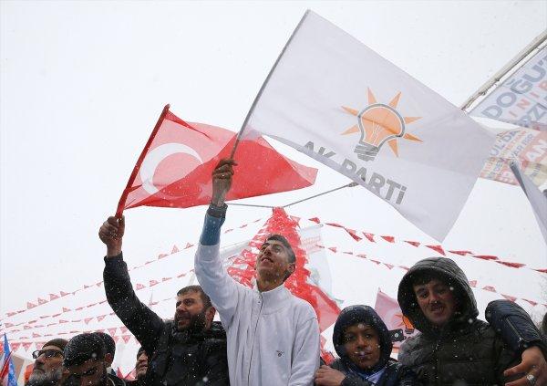 Cumhurbaşkanı Erdoğan'ın Erzurum mitingi