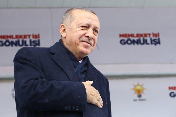 Cumhurbaşkanı Erdoğan'ın Erzurum mitingi
