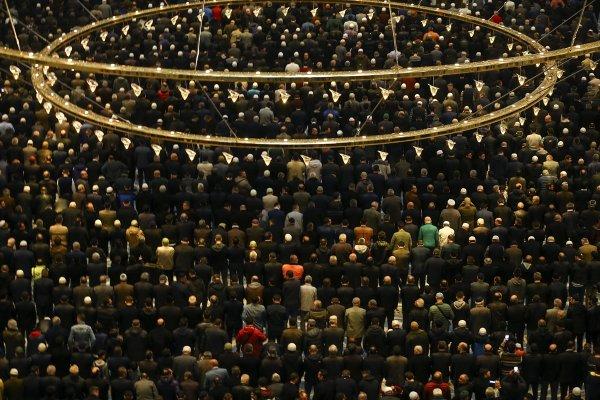 Çamlıca Camii'nde Regaip Kandili