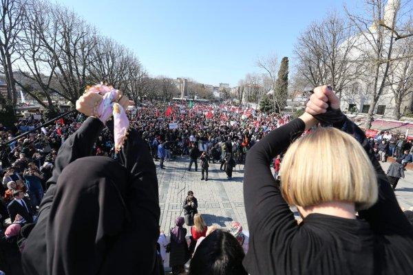 Vicdan Hareketi kadınlar için Sultanahmet'te buluştu
