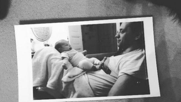 Kaan Tangöze ve kızından ilk fotoğraf