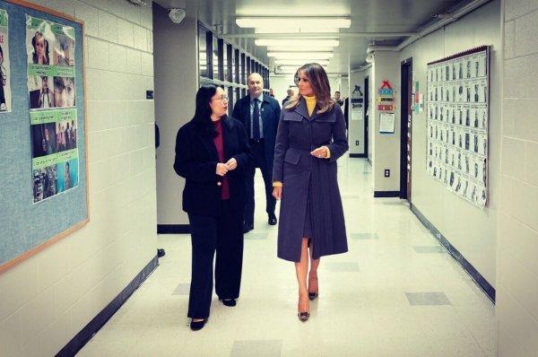 Melania Trump FETÖ okulunu övdü