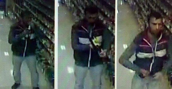 Marketten içki çaldı, tutuklandı