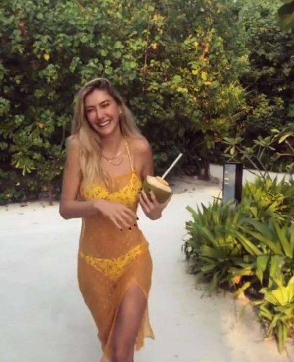 Şeyma Subaşı Maldivler'de