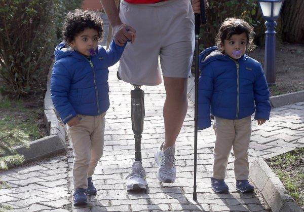 Bacağını vatana feda eden gazi Özgür Ocak görevine döndü