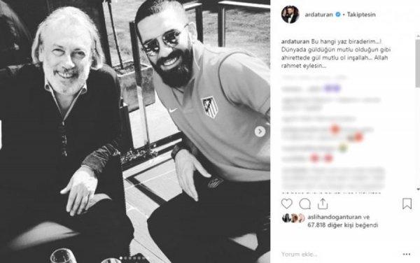 Arda Turan'dan Zafer Çika'ya veda