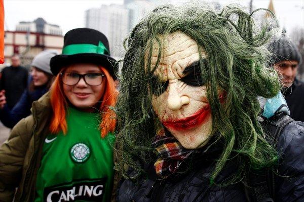 Moskova'da Aziz Patrick Günü kutlamaları