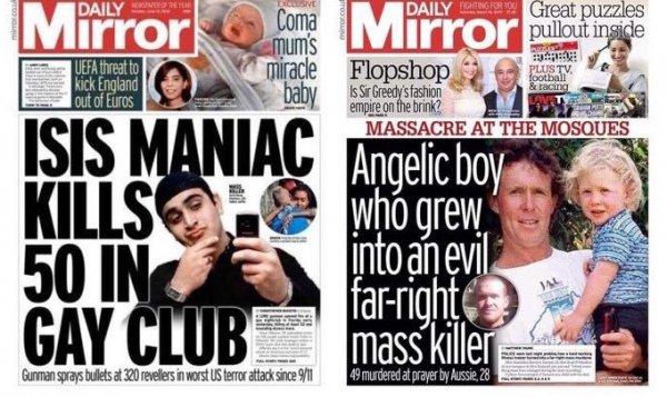 İngiliz basınında Yeni Zelanda saldırısı