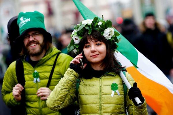 Moskova'da Aziz Patrick Günü kutlamaları