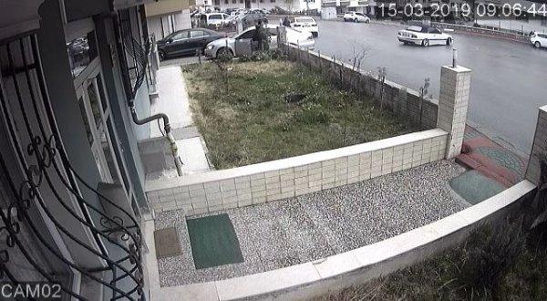 Ankara'da trafik magandaları sokak ortasında drift yaptı