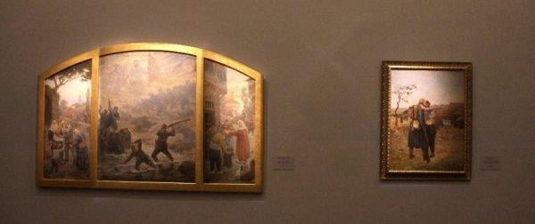 Çanakkale'nin tuvale işlenen hikayesi Dolmabahçe'de