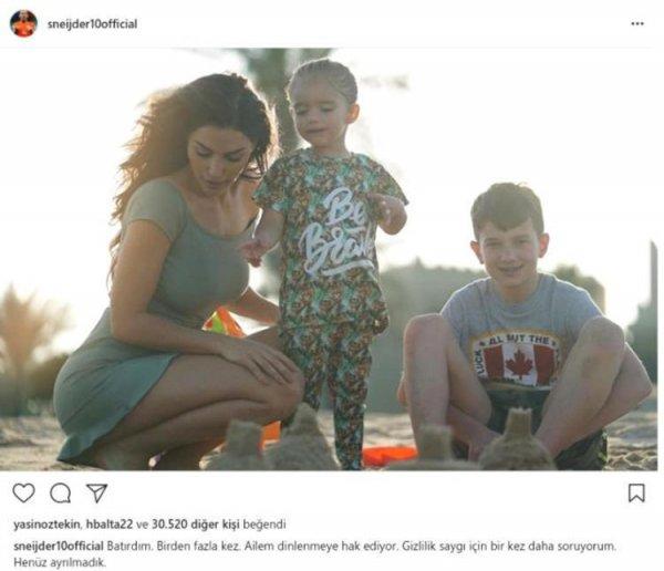 Sneijder kliniğe yatarsa Yolanthe'yle barışacak