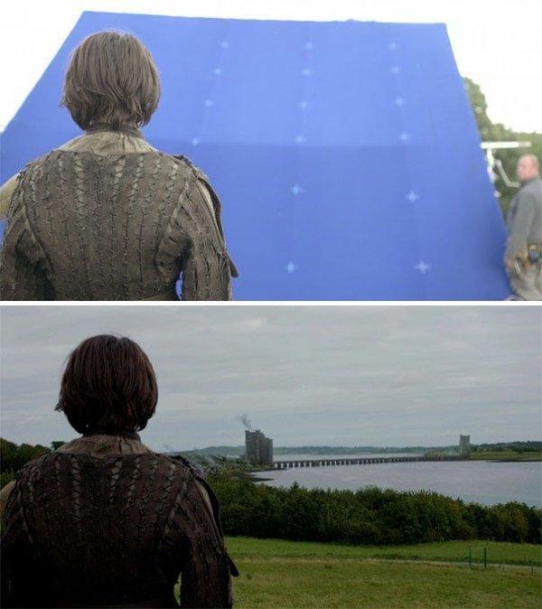 Game of Thrones'un efekt öncesi ve sonrası