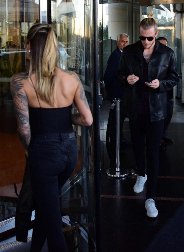 Loris Karius sevgilisi Sophia Thomalla ile görüntülendi