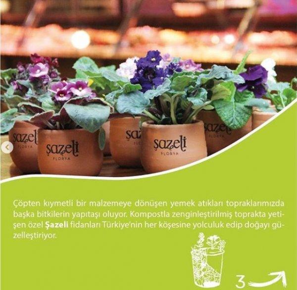 Şazeli Restoran'dan 'Sıfır Atık' projesi