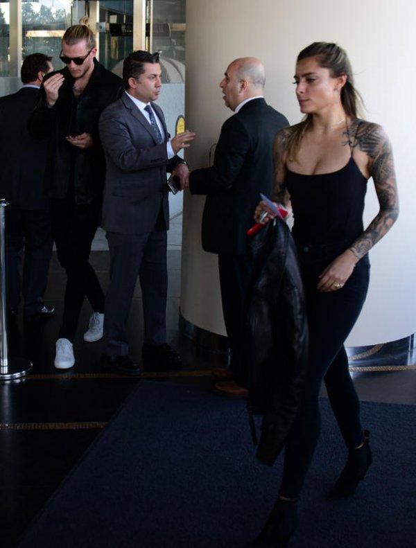 Loris Karius sevgilisi Sophia Thomalla ile görüntülendi