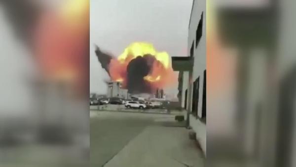 Çin’de fabrikada patlama