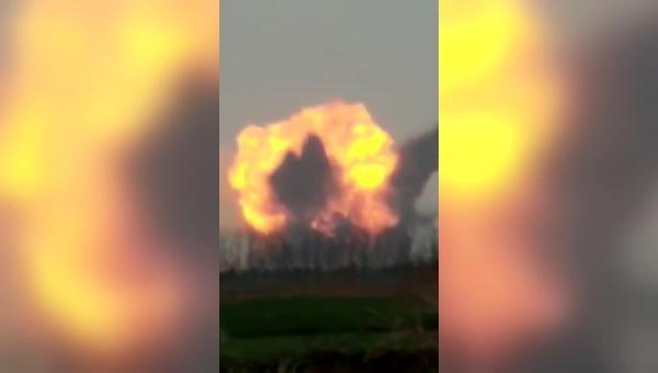 Çin’de fabrikada patlama