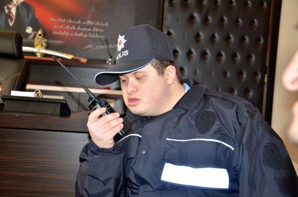 Down Sendromlu Ebubekir'in hayali gerçek oldu