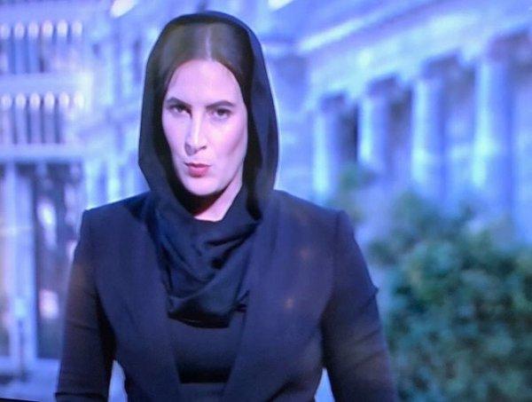 Kadın spikerler teröre karşı başörtülü mesaj verdi