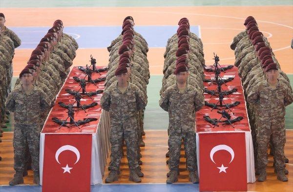 413 bordo bereli yemin etti