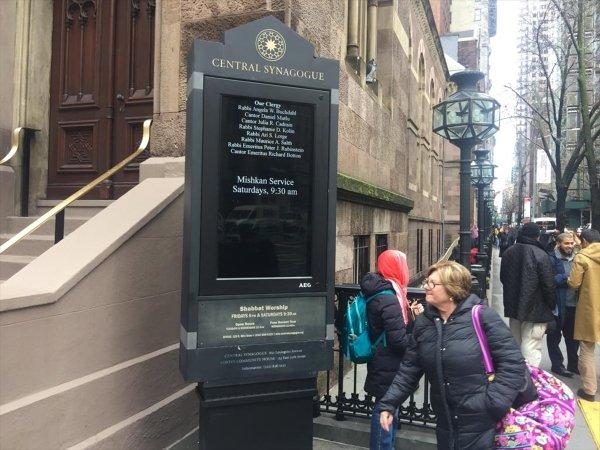 New York'taki sinagog, kapılarını Müslümanlara açtı