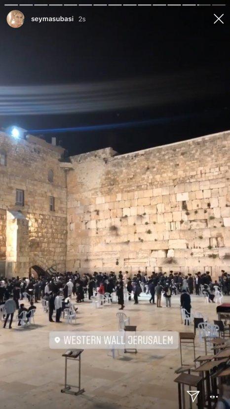 Şeyma Subaşı İsrail’de