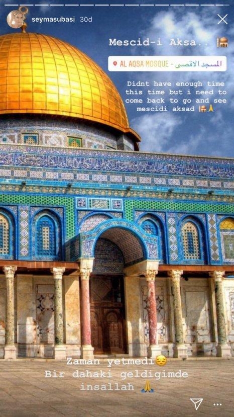 Şeyma Subaşı İsrail’de