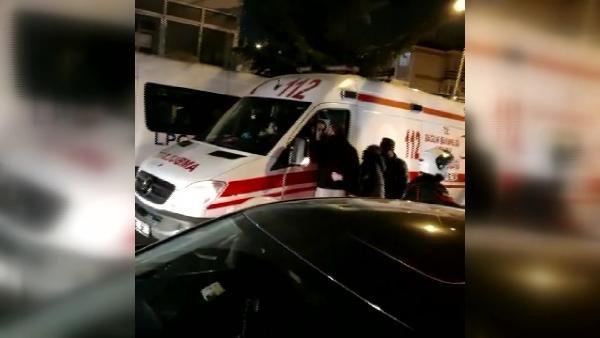 Bakırköy’de ambulans şoförüne darp