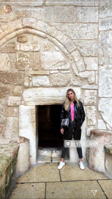 Şeyma Subaşı İsrail’de