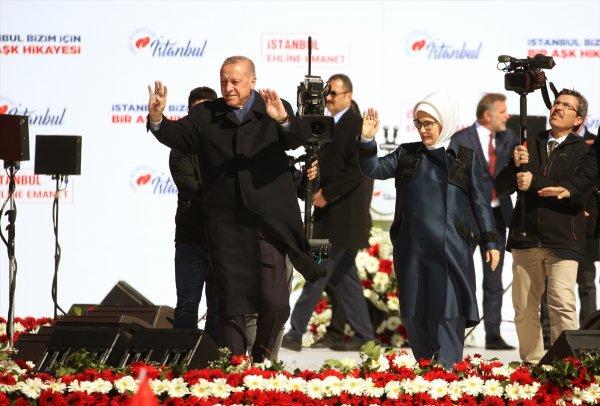 Cumhur İttifakı'nın İstanbul mitingine vatandaşlar akın etti