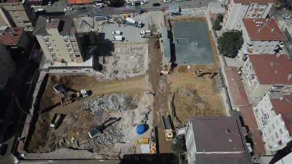 Kartal'da çöken binaların yapımı kısa sürede sona erecek