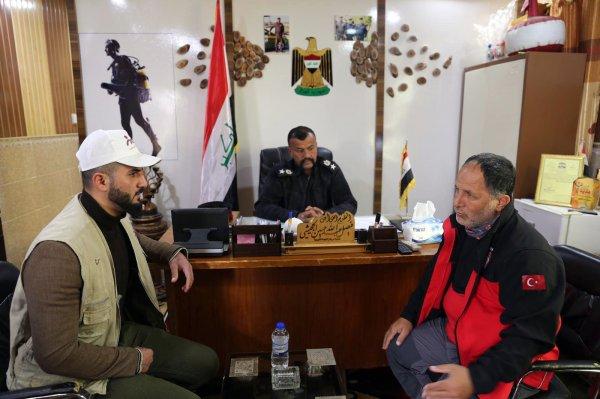 İHH'dan Musul'da batan feribota yardım