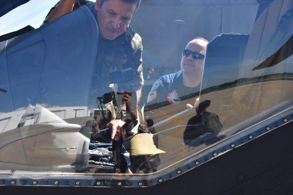 Türk helikopteri Atak, Brezilya'da uçuş yaptı